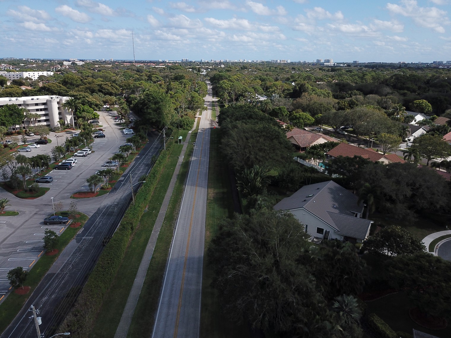 aerial view of germantown road