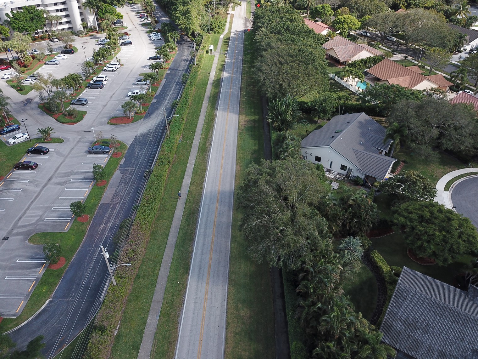 aerial view of germantown road